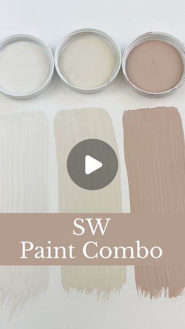 Loralee AhMu on Instagram: "Looking for an amazing paint combo with a touch of pink? This one’s for you!  1️⃣ SW Snowbound is a crisp, clean white with a subtle hint of warmth, making it a versatile choice for any room.   2️⃣ SW Shoji White is a soft, warm off-white with beige undertones that add a touch of coziness to any space.   3️⃣ SW Sashay Sand is a warm, sandy beige with pink undertones that add a subtle hint of blush to your walls.  ✨Have you used any of these colors in your home? We’d love to hear your thoughts.  ♥️ Need more paint color inspo in your life? Follow Simplee DIY!  #sherwinwilliams #sherwinwilliamspaint #swcolorlove #paintcolors #paintcolor #wallpainting #wallpainting #interiorpaint #interiorpainting" Sashay Sand Sherwin Williams, Blush Wall Color, Sw Shoji White, Sashay Sand, Sw Snowbound, Shoji White, Sand Painting, Color Inspo, Paint Schemes