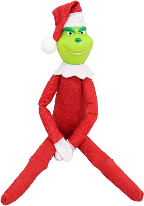 Grinch Toys, Monster Decorations, Xmas Home Decor, Cute Christmas Decorations, Christmas Plush Toys, Green Monster, Christmas Grinch, Elf Ornaments, Elf Doll