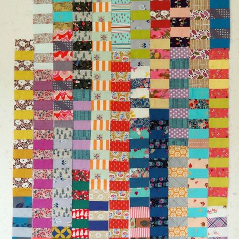 my Coin Quilt recipe — Stitched in Color Coin Quilt, Patchwork Chair, Quilt Stories, Crumb Quilt, String Quilt, Fabric Trimmings, String Quilts, Scrap Quilt Patterns, Scrap Quilt