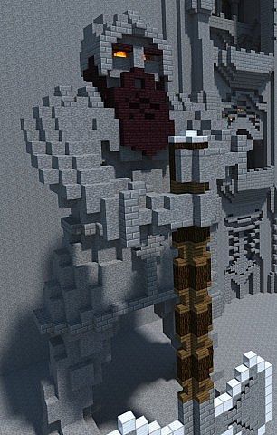 Erebor Entrance Dwarf (Medium-Sized) Minecraft Project Minecraft Underground Dwarven City, Minecraft Dwarven Entrance, Minecraft Erebor, Minecraft Dwarven City, Minecraft Mine Entrance Ideas, Minecraft Dwarven Mine, Minecraft Entrance Ideas, Minecraft Dwarven Architecture, Minecraft Entrance