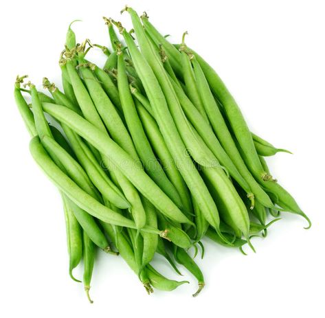 Green Beans. Bunch of green beans isolated on white , #Affiliate, #Bunch, #Beans, #Green, #green, #white #ad Green Vegetables, Green Beans, Stock Photography, White Background, Green, Photography, White