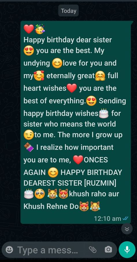 Hbd Wishes For Sister, Happy Birthday My Czn Sister Wishes, Wishing Your Sister Happy Birthday, Sister'birthday Wishes, Birthday Wishes For Sister', Happy Birthday Wishes For Sisters, Happy Birthday Wish Sister, My Sister Birthday Wishes, Happy Birthday Paragraphs To Sister