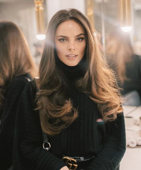 blowout hair inspiration, blowout product, smooth hair product, shiny hair product, brunette, Hair Care Straight, Layers Blowout, Oribe Hair, Hair Blowout, Miss Teen, Oribe Hair Products, Miss Teen Usa, Shine Hair, Pageant Girls