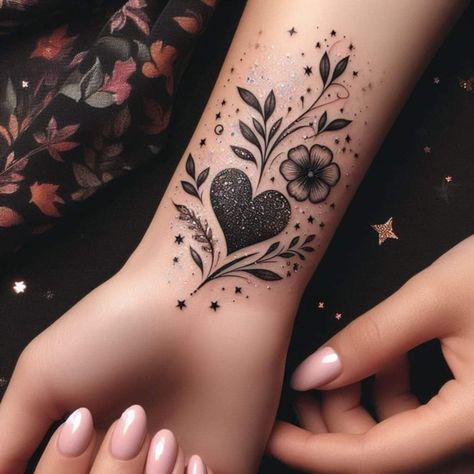 Pretty Tattoos For Women Classy, Meaningful Tattoos For Men, Cross Tattoos For Women, Cool Wrist Tattoos, Hand And Finger Tattoos, Tattoos For Women Flowers, Tattoos For Women Half Sleeve, Tasteful Tattoos, Fire Tattoo