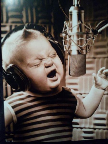 Sing it baby Sweet Shots, Spirit Baby, Photo Journalism, Baby Singing, Learn Singing, Music Studios, Film Critic, Raise Vibration, Brainwave Entrainment