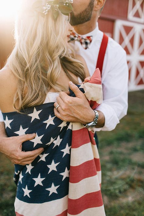 Red White Blue Wedding, Americana Wedding, July 4th Wedding, 4th Of July Wedding, 4th Of July Photography, Patriotic Wedding, July Wedding, Bridal Musings, 4th Of July Outfits