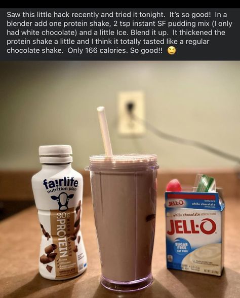 Premier Shake Ice Cream, Protein Shake Ideas Recipes, Priemer Protien Drink Recipes, Low Carb Shakes Smoothie, Premier Shake Recipes, Weight Watchers Protein Shakes, Fairlife Protein Shake Smoothie, Fairlife Protein Shake Recipes, Chocolate Fairlife Protein Shake Recipe