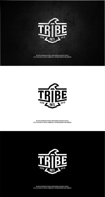 Bold - Edgy logo using tribal symbols {organization name is TRIBE} by Agus Kuncoro Tribe Logo Design, Bro Logo, Anvil Logo, Edgy Logo Design, Tribe Design, Casino Logo, Construction Logo Design, Beer Logo, Logo Redesign