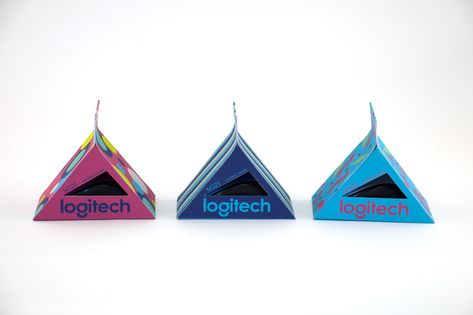 Logitech mouse packaging redesign on Behance Mouse Packaging Design, Packaging Redesign, Logitech Mouse, Colorful Patterns, The Triangle, Logitech, Color Patterns, Packaging Design, The Original