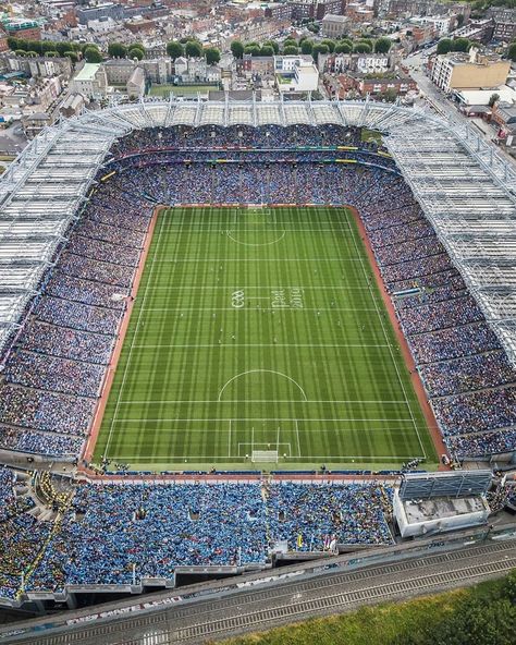 What a great game today in Croke Park in the All-Ireland football final between Dublin and Kerry that ended in a draw. The replay is… Clodagh Core, Oasis Concert, Adam Banks, Ireland Football, Football Final, Croke Park, Sun Beautiful, City Sky, Irish Culture