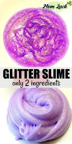 Glitter Glue Slime Recipes, Perfect Slime Recipe, Glitter Slime Recipe, Glitter Wallpaper Iphone, Perfect Slime, Jelly Donut, Dreamcatcher Diy, Fluffy Slime Recipe, Borax Slime