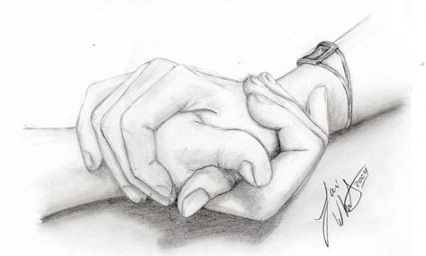 Easy Pencil Drawings, Pencil Drawings Easy, Cute Couple Drawings, Pencil Art Drawings, Dessin Adorable, Couple Drawings, A Pencil, Hand Art, Love Drawings