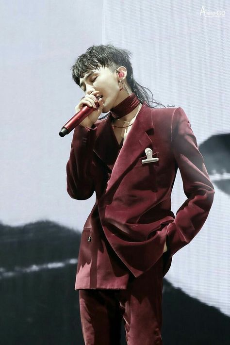 G Dragon Red Hair, G Dragon Hairstyle, Gdragon Red Hair, G Dragon Crooked, G-dragon Hot, Crew Cut Hair, Gdragon Crooked, G Dragon Top, Kpop Hair