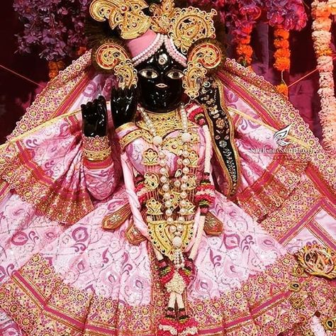 Bake Bihari Vrindavan, Bake Bihari, Bihari Ji, Iskcon Vrindavan, Iskcon Krishna, Janmashtami Decoration, Krishna Hindu, Shree Krishna Wallpapers, Krishna Mantra