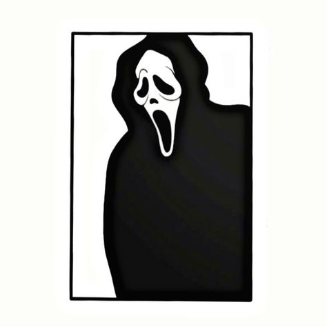 Scream Art Drawing, Ghostface Tattoo Ideas, Scream Tattoo Ghostface, Kisses Hoodie, Ghostface Tattoo, Scream Tattoo, Trippy Tattoo Ideas, Trippy Tattoo, Scream Art