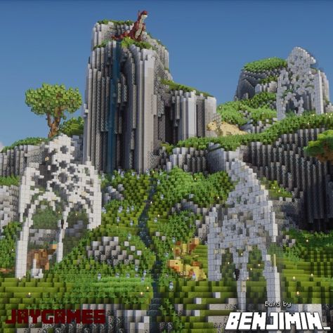 Ancient ruins and Dinosaurs landscape in Minecraft 🦖🦕 With @jaydrawsoninsta Jay and I have built this beautiful landscape filled with happy dinosaurs together! 🫶 The trees are built with a little bit (a lot) of help from @tomonmars_mc , thank you! 🙌 Show some love and support if you like what you see <3 _____________________________________ 🪷FOLLOW me @Official_Benjimin and Jay @jaydrawsoninsta for more! 🌱COMMENT to tell me what you think! 🌿LIKE and SAVE to show me your support! ______... Ruins Minecraft, Minecraft Builds, Minecraft Building, Minecraft Projects, Love And Support, Ancient Ruins, Minecraft Houses, Show Me Your, What You See