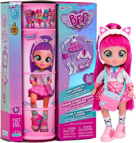 Bff Dolls, Dolls With Long Hair, Cry Babies, Baby Magic, Kids Gift Guide, Ramadan Quotes, Lol Dolls, Funky Nails, Fashion Toys