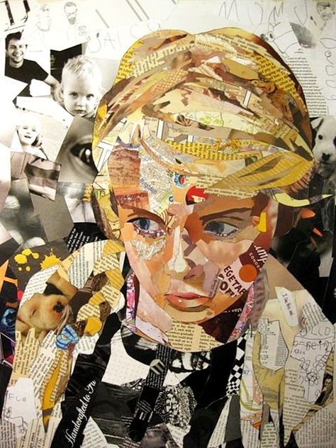 40 Clever And Meaningful Collage Art Examples Kunst Collages, Collage Portrait, Magazine Collage, Collage Artwork, Art Et Illustration, Art And Illustration, A Collage, Mixed Media Collage, Paper Collage