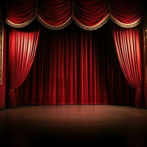 Theater Stage Background, Theatre Stage Background, Stage Concept Art, Theatre Backdrops, Theater Stage, Theatre Curtains, Stage Curtains, Stage Background, Theatre Stage