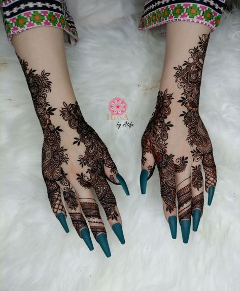 Mehndi Bail Design, Mahdi Design Beautiful, Stylish Mehndi Designs For Front Hand, Bail Mehndi Design, Minimal Mehndi Designs, Trendy Mehndi Designs, Quetta Balochistan, Mehendi Designs For Hands, Mehndi Design Back Hand