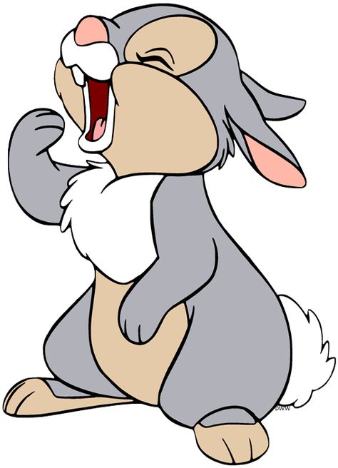 Bunny Cartoon Characters, Thumper Disney Wallpaper, Thumper Drawing, Bambi Drawings, Disney Characters Bambi, Panpan Disney, Bambi Cartoon, Skunk Drawing, Clip Art Disney