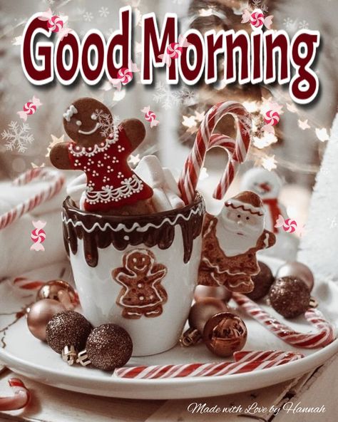 Christmas Greetings Messages, Good Morning Christmas, Good Morning Winter, Christmas Season Greetings, Holiday Morning, Xmas Wishes, Christmas Scenery, Merry Christmas Images, Morning Gif