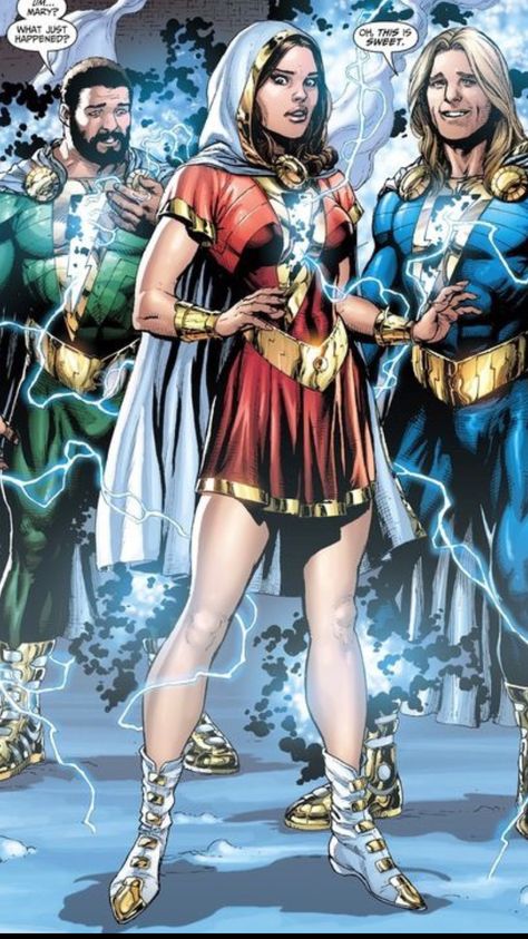 Mary marvel Mary Marvel Shazam, Mary Shazam, Mary Batson, Mary Bromfield, Shazam Family, Mary Marvel, Dc Batgirl, Justice Society, Lego Dc