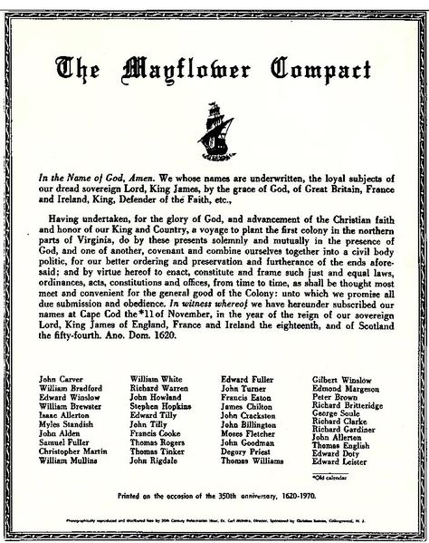 Mayflower Compact Activity, The Mayflower Compact, Teaching Colonial America, Colonial America Unit Study, Mayflower Ancestry, Grow Corn, Mayflower Compact, Thanksgiving History, Plymouth Massachusetts