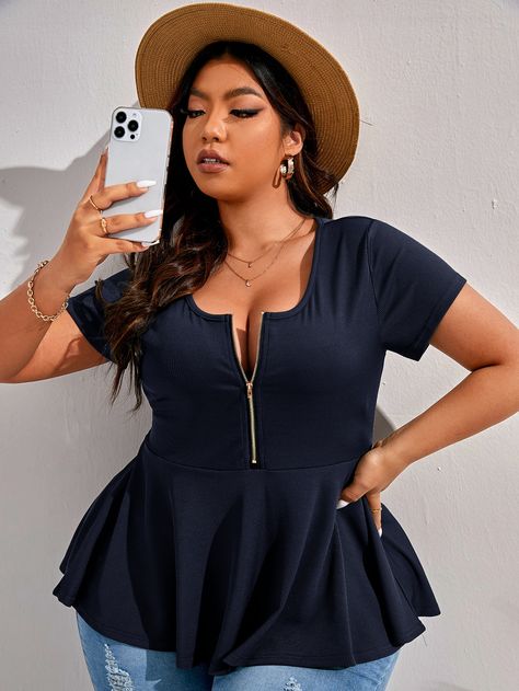 Stylish plus size clothing