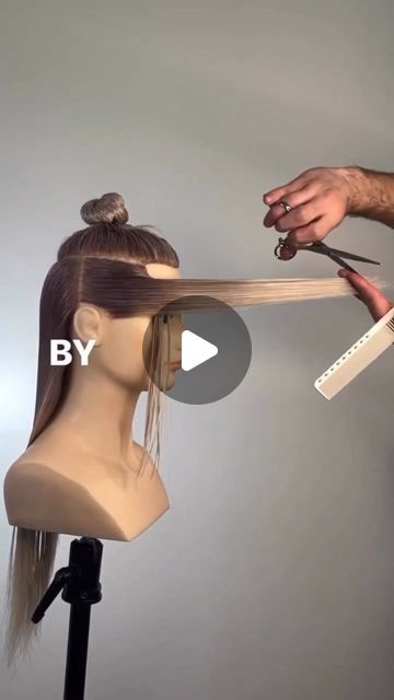 Long Hair Diy, Trim Your Own Hair, Quick Braids, Long Layer, Haircuts For Long Hair With Layers, How To Cut Your Own Hair, Diy Haircut, Natural Hair Tutorials, Long Hair Tutorial