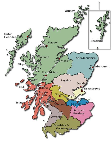 Scotland Authorities Map Scotland Clan Map Scotland Map Regions and Towns Islay Scotland, Scotland History, Scotland Map, Scottish Ancestry, Scotland Forever, Orkney Islands, Scotland Uk, Fruit Vegetables, Scottish Clans