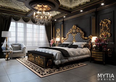 Classical Bedroom, Luxury Bedroom Sets, Royal Bedroom, Bedroom Scene, Luxury Bedroom Design, Bad Inspiration, Bed Design Modern, Luxurious Bedroom, Classic Bedroom