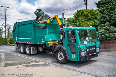 Heil Refuse Trucks — Thrash 'N' Trash Productions Trash Collector, Drawing Refrences, Lifting Platform, Rubbish Removal, Mack Trucks, Garbage Truck, Letter G, Trash Bins, Public Service