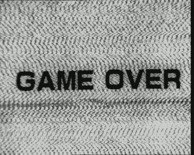 Game Over Screen, Video Game Images, Oliver Stone, Tv Head, Banner Gif, Black And White Love, Post Mortem, Games Images, Wish You The Best