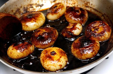 Cippolini Onions, Smitten Kitchen Recipes, Cipollini Onions, Caramelized Shallots, Roasted Onions, Sweet Butter, Smitten Kitchen, Onion Recipes, Mouth Watering Food