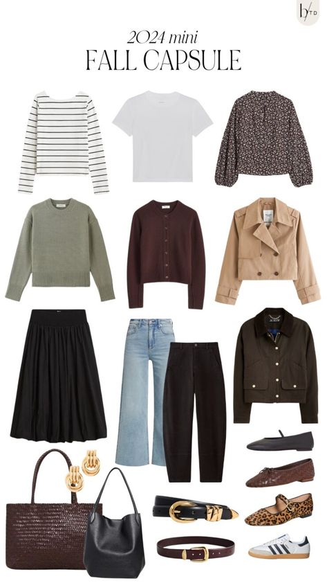 My Fall Capsule Wardrobe | Brighton the Day Casual Outfits For Winter, Sydney Trip, Outfits For Winter, Cropped Trench Coat, Pleated Shirt Dress, Fall Closet, Everyday Casual Outfits, Perfect Fall Outfit, Stylish Fall Outfits