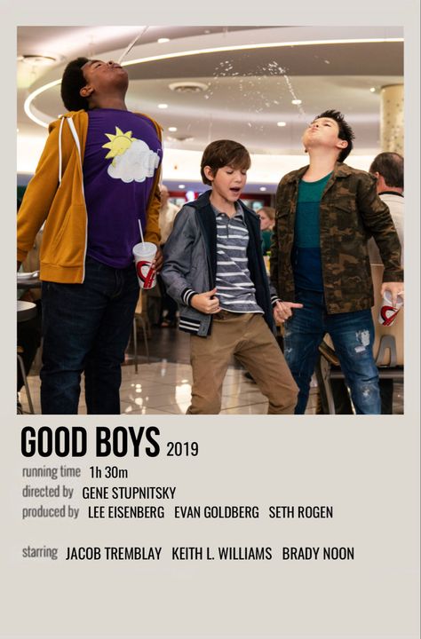 Good Boys Movie, Boyhood Movie Poster, Jacob Tremblay And Noah Jupe, Noah Jupe And Jacob Tremblay, The Boys Poster Season 4, Not Another Teen Movie Poster, Design My Room, Movies To Watch Teenagers, Movies For Boys