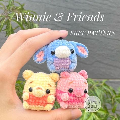 Free amigurumi crochet toys patterns | 🐝Free crochet pattern by @famicrochets | Instagram Square Amigurumi, One Color Crochet Patterns, Funny Crochet Amigurumi, Fast And Easy Crochet Amigurumi, Crochet Appa Free Pattern, One Color Amigurumi, Free Weird Crochet Patterns, Crochet Pdf Pattern, Cute Mini Crochet Ideas