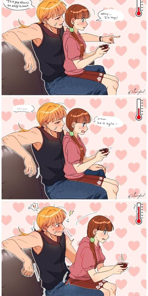 Comic Romance Art, Cute Romantic Things, Cute Manga Couples, Cartoon Romance, Fanart 18plus, Crush Whispers, Couple Comic, Manhwa Comic, Gay Characters