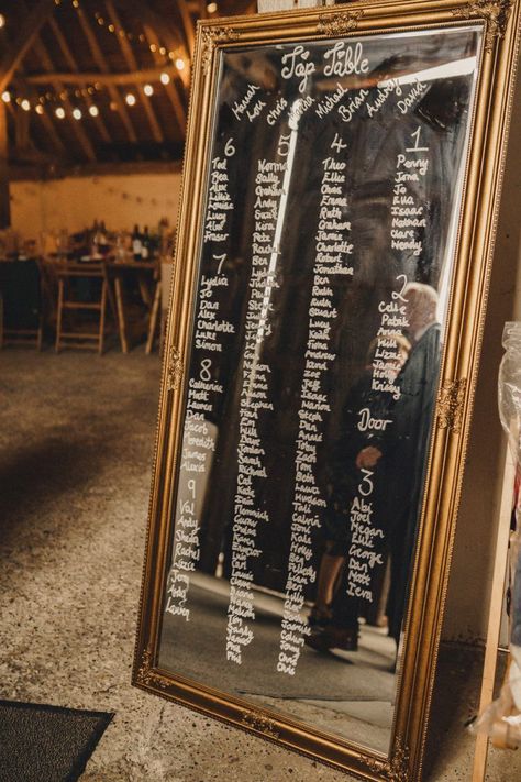 Diy Mirror Table, Coast Bridesmaid Dresses, Plan Wedding, Rustic Wedding Photography, Wedding Mirror, Wedding Table Names, Chocolate Favors, British Bake Off, Wedding Table Plan