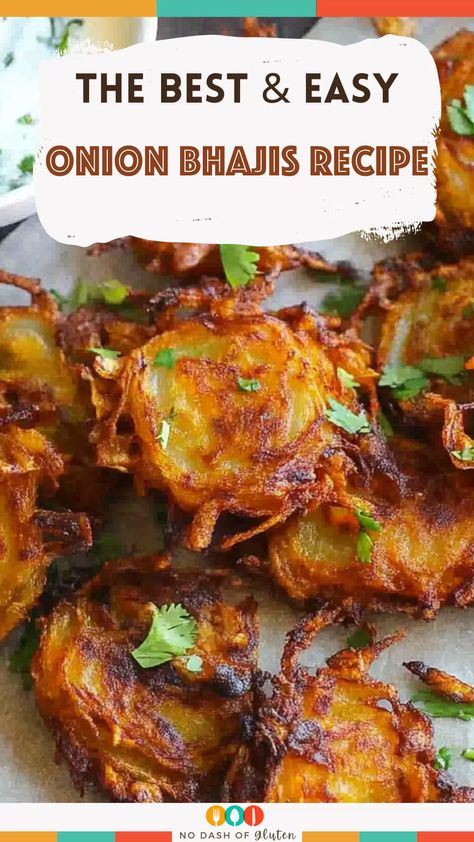 Onion Bhajis Recipe Indian Bhaji Recipe, Onion Recipes Indian, Dinner Ideas Crockpot Chicken, Onion Bhaji Recipe, Best Spaghetti Recipes, Onion Bhaji Recipes, Easy Indian Appetizers, Onion Bhajis, Best Spaghetti Recipe