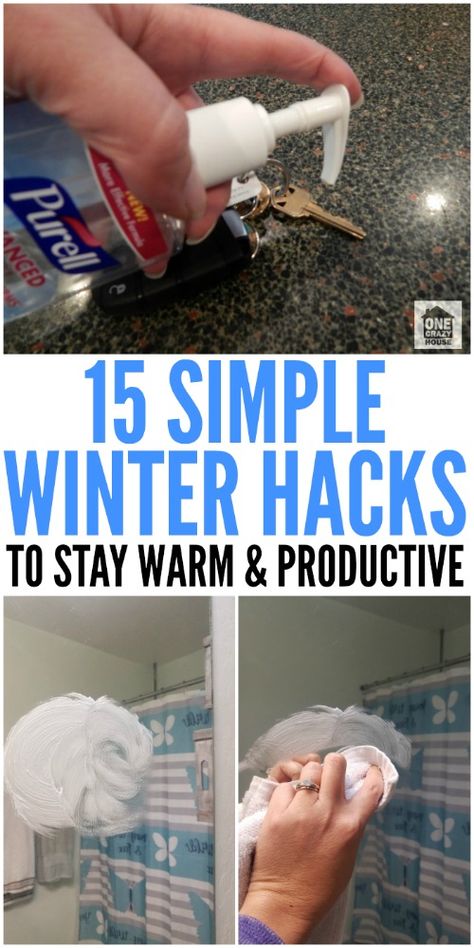 How To Stay Warm In Winter, Winter Hacks Cold Weather, Blizzard Survival, Staying Warm In Winter, Cloudy Glasses, Cold Weather Hacks, Winter Preparedness, Winter Cleaning, Survive Winter