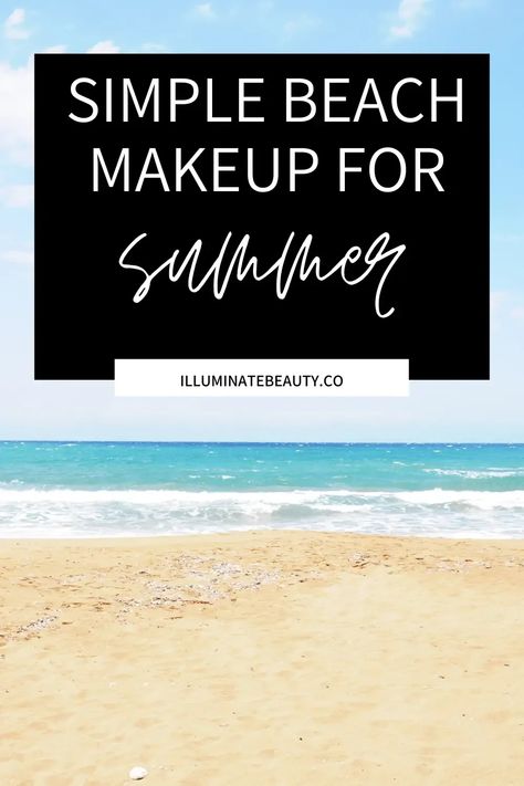 Makeup For Beach Photoshoot, Beach Makeup Look Summer, Beach Makeup Look, Vacation Makeup, Beach Makeup, Hair Lifestyle, Foundation Shade, Makeup Pro, Photoshoot Makeup