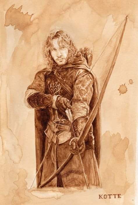 Eowyn And Faramir, Lotr Characters, John Howe, Hobbit Art, Middle Earth Art, Tolkien Art, Lotr Art, Jrr Tolkien, Art Simple