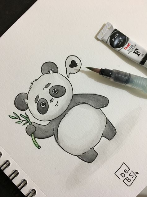 panda decoration, panda pictures, red panda, panda, easy drawing, panda bears, pencil drawing, panda quotes, panda wallpaper, panda tattoo, pandas baby, panda draw, pandas drawing, panda ideas, panda quote, panda drawing, simple drawing, pandas art Cute Simple Panda Drawings, Sketches Of Animals Easy, Cute Simple Pencil Drawings, Cute Panda Drawing Sketches, Cartoon Panda Drawing, Cute Panda Sketch, Cute Drawings Panda, Panda Sketch Pencil Art, Panda Drawing Pencil