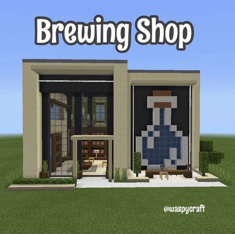 #minecraft #minecraftbuildingideas #minecraftbuild #minecraftbuilding Minecraft Shops Ideas, Minecraft Stores, Shop Minecraft, Minecraft Modern City, Minecraft Shops, Minecraft City Buildings, Rumah Minecraft Sederhana, Minecraft Mansion, Minecraft House Plans