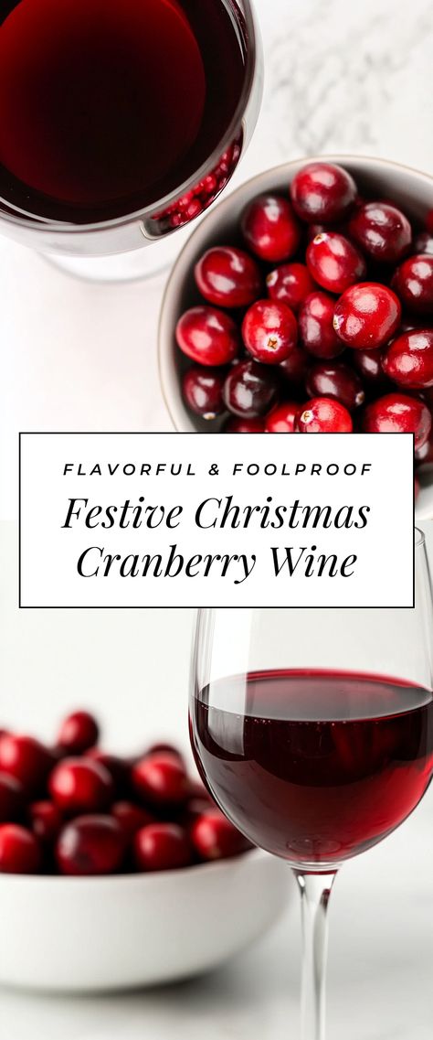 Image for Festive Christmas Cranberry Wine Clematis Varieties, Christmas Cranberry, Cranberry Wine, Wine Yeast, Spiced Wine, Celebrating With Friends, Homemade Wine, Frozen Cranberries, Fruity Drinks