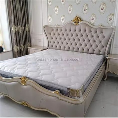 Oe-fashion European Luxury Wooden Leather Double Bed Design Furniture - Buy Leather Double Bed double Bed Design Furniture luxury Bed Product on Alibaba.com Double Bed Design, Leather Double Bed, Classic Bedroom Decor, Double Bed Designs, Bed Double, Classic Bed, Luxury Bed, Furniture Luxury, Classic Bedroom