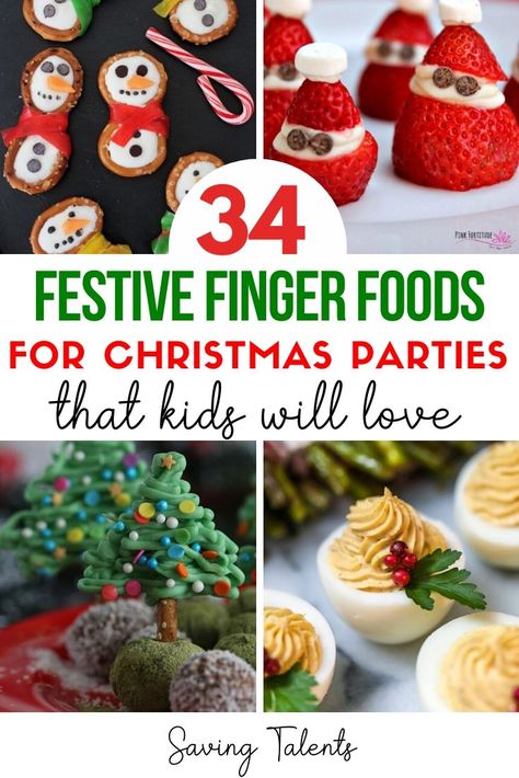 Here is the ultimate list of kid friendly holiday finger foods. Tons of holiday appetizers children will love! #holidayparty #christmasparty Finger Foods For Christmas, Foods For Christmas, Holiday Appetizers Christmas Parties, Christmas Party Finger Foods, Holiday Finger Foods, Kid Friendly Appetizers, Holiday Appetizers Christmas, Christmas Finger Foods, Christmas Crunch