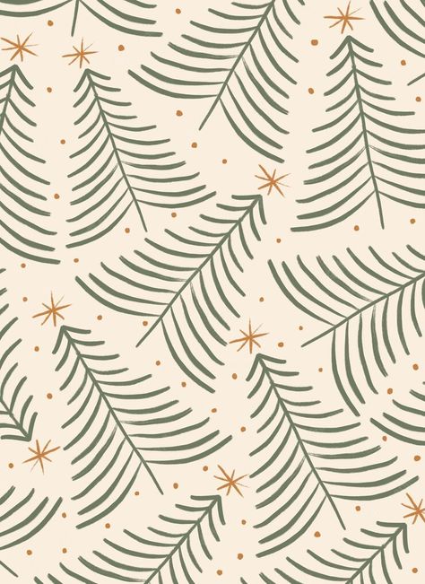 Christmas Patterns Design Prints, Christmas Art Minimalist, Christmas Pattern Illustration Design, Retro Christmas Pattern, Christmas Art Direction, Christmas Flower Pattern, Simple Christmas Pattern, Seamless Patterns Christmas, Holiday Pattern Illustration